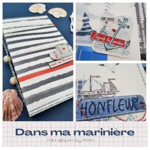 kit mini album -Dans ma marinière-